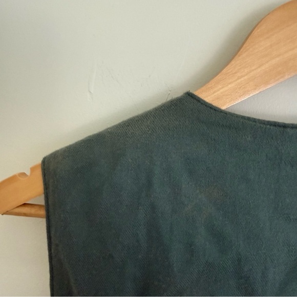 Vintage 90s Looney Tunes Tasmanian Devil Suede Vest X-Small Warner Brothers - Picture 8 of 10